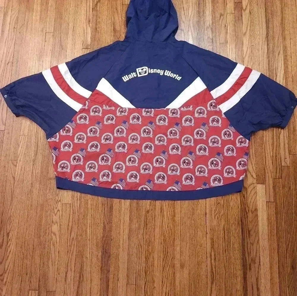 Disney World Vault Collection Adult Windbreaker Parka Size XXL - Picture 6 of 9